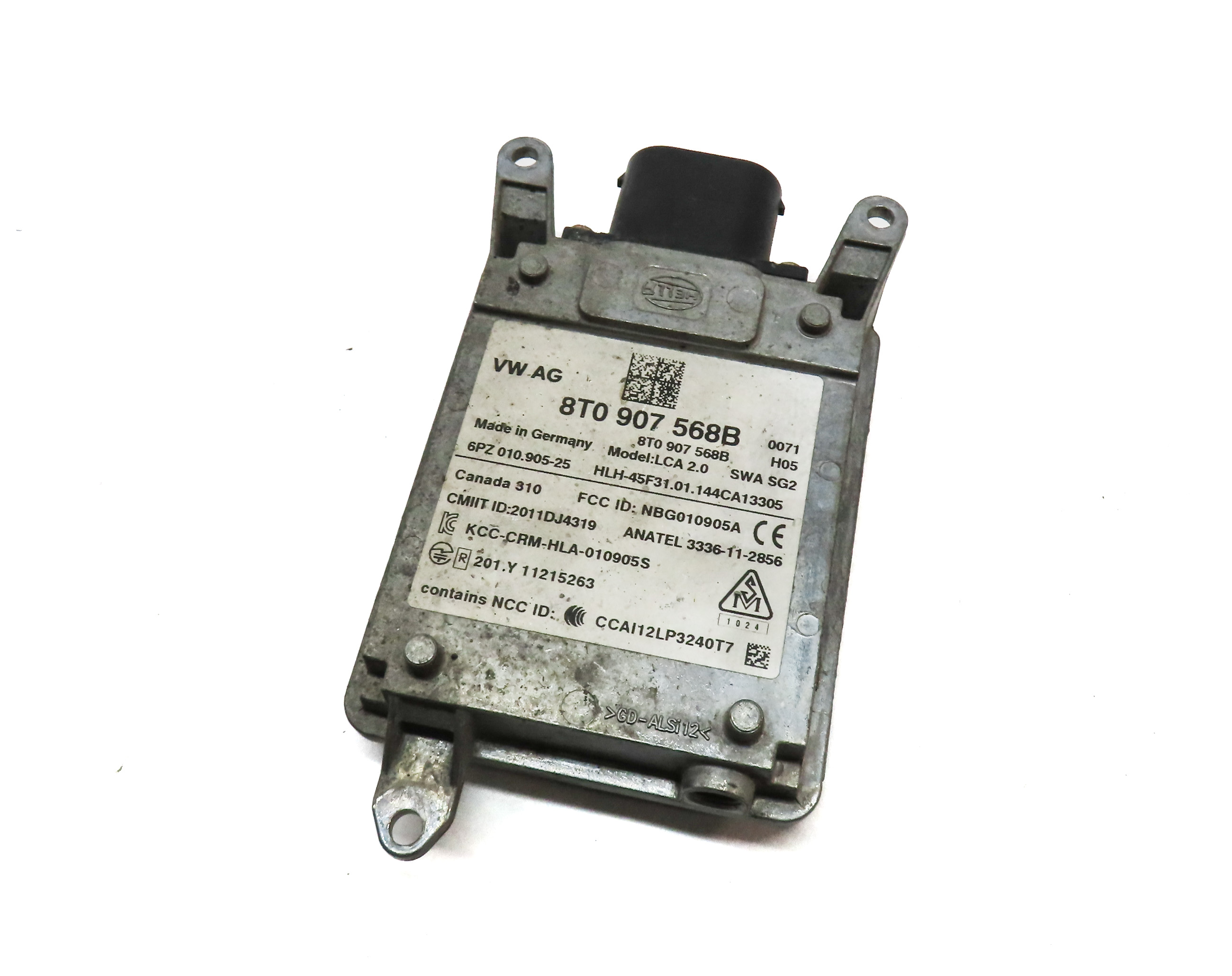 2013-2018 PORSCHE AUDI A4 A5 Q5 S4 S5 CAYENNE MACAN BLIND SPOT MODULE (SLAVE) — exact item pictured